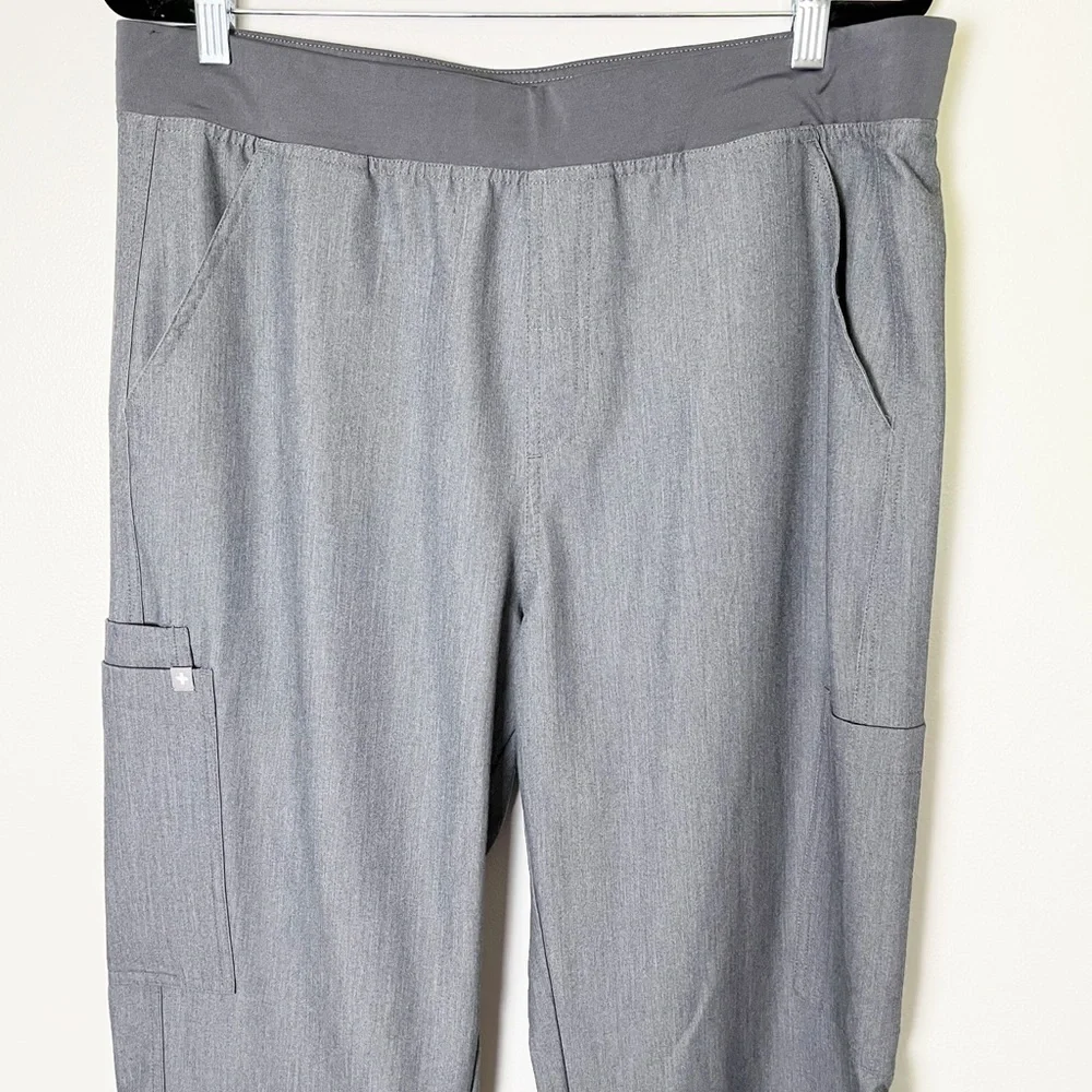 Figs Axim Cargo Scrub Pants Graphite Grey Extra Large